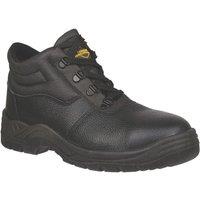Iron Mountain IMBT227 Size 12 Black Water-Resistant Steel Toe Cap Safety Boots (488HU)