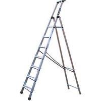 TB Davies Aluminium 2.19m 7 Step Platform Step Ladder (488PG)