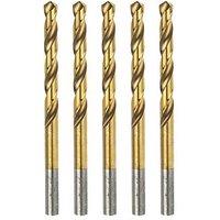 Erbauer Straight Shank Metal Drill Bits 5.5mm x 93mm 5 Pack (48910)