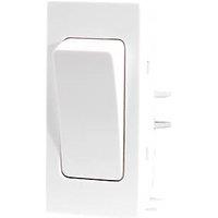 LAP 16AX 1-Way Grid Light Switch White (48927)