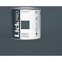 LickPro Max+ 2.5Ltr Blue 07 Eggshell Emulsion Paint (489JY)