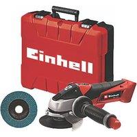 Einhell TE-AG 18/115 Li-Solo Acc 18V Li-Ion Power X-Change 4 1/2" Cordless Angle Grinder - Bare (489TJ)