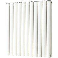 Radiant 600mm x 545mm 2821BTU White Vertical Designer Radiator (4903F)