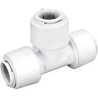FloPlast FloFit+ Plastic Push-Fit Equal Tee 28mm (490RF)