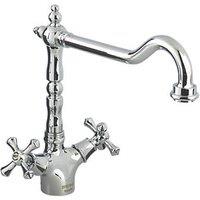 Bristan Colonial Easyfit Kitchen Sink Mixer Tap Chrome (490RH)