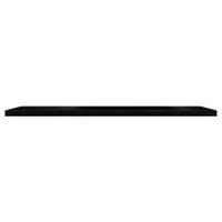 RB UK Black Twin Slot Shelves 800mm x 300mm x 19mm 2 Pack (490VJ)