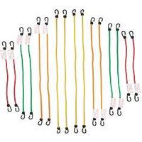 Smith & Locke Assorted Bungee Set 330-1000mm x 8mm 16 Pieces (490XT)