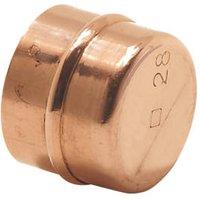 Yorkshire Copper Solder Ring Stop End 22mm (4936G)