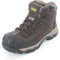 Apache Neptune Size 12 Brown Waterproof Safety Boots (493RX)