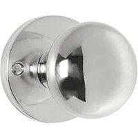Carlisle Brass Mushroom Mortice Knob 61mm Pair Polished Chrome (49489)
