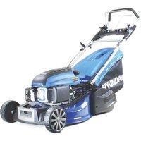 Hyundai HYM480SPR 48cm 139cc Self-Propelled Rotary Petrol Roller Lawn Mower (494HM)