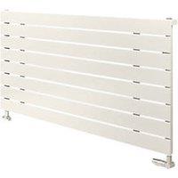 Ximax Oceanus Deluxe 595mm x 900mm 1672BTU White Horizontal Designer Radiator (4955H)