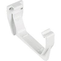FloPlast uPVC Square Fascia Brackets White 114mm 10 Pack (49583)