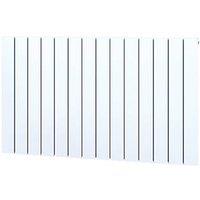 Towelrads Hanworth Plus 700mm x 1120mm 6384BTU White Horizontal Designer Radiator (495RY)