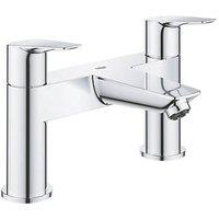 Grohe Start Edge Deck Mounted Bath Filler Tap Chrome (495XT)