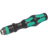Wera Kraftform Plus 813 R 1/4" Hex Bit-Holding Driver Handle (495XX)
