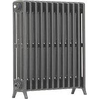 Arroll Edwardian 750mm x 728mm 3517BTU Anthracite Vertical Designer Radiator (496KY)