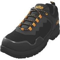 Site Rothlin Size 11 Black Steel Toe Cap Safety Trainers (496RR)