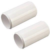 Deta TTE Conduit Couplers 25mm White 2 Pack (496VT)