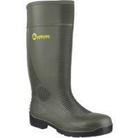 Amblers FS99 Size 10.5 Green Steel Toe Cap Safety Wellies (496XG)