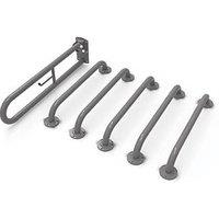 Nymas Doc M Grab Rail Pack Grey 6 Piece Set (498JM)