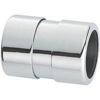 McAlpine Compression Straight Connector Chrome 42mm x 42mm (498KY)