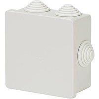 Vimark 6-Entry Square Junction Box with Knockouts 88mm x 45mm x 88mm (498VT)