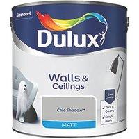 Dulux 2.5Ltr Chic Shadow Matt Emulsion Paint (49948)
