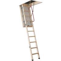 Werner ThermoPlus Complete Timber 2.86m Loft Ladder Kit (499CJ)