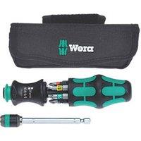 Wera Kraftform Kompakt Interchangeable Tool Finder 1 Screwdriver Bit Set 8 Pieces (499FP)