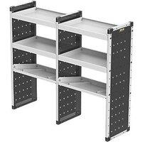 Van Guard Universal Trade Double Van Racking Unit (4 Straight & 2 Angled Shelves) 1466mm x 381mm x 1279mm (499KP)