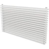 Ximax Gamba 610mm x 1000mm 3669BTU White Horizontal Designer Radiator (499TP)