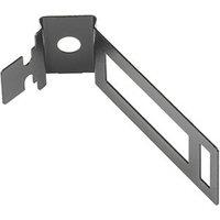 D-Line Pre-Galvanised Steel Safe-D Conduit Saddles 20mm Black 100 Pack (500KU)