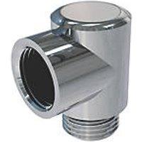 Flomasta Brass BSP Equal 90 Towel Radiator Elbow 1/2" (500TF)