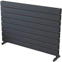 Ximax Oceanus 595mm x 900mm 2962BTU Anthracite Horizontal Designer Radiator (500TR)