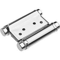 Smith & Locke Polished Chrome Spring Hinge 75mm x 132mm (501PX)