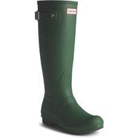 Hunter Original Tall Tartan Back Strap Size 7 Womens Green Non Safety Wellies (501YG)