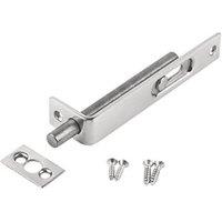 Smith & Locke Flush Bolt Polished Chrome 100mm (5020J)
