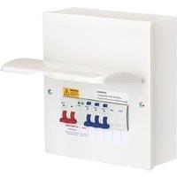 Deta 8-Module 5-Way Populated Main Switch Consumer Unit with SPD (502PV)