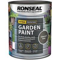 Ronseal 750ml Charcoal Grey Matt Garden Paint (5031T)