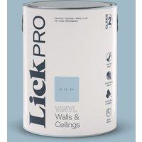 LickPro 5Ltr Blue 04 Vinyl Matt Emulsion Paint (503TM)