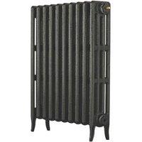 Arroll 760mm x 634mm 3101BTU Pewter Cast Iron 4 Column Radiator (5054F)