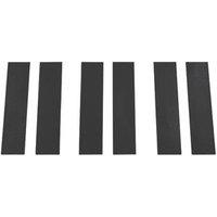 Flexifire Graphite Intumescent Hinge Pads 75mm 6 Pack (506HP)