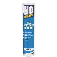 No Nonsense All-Weather Sealant White 310ml (5074D)