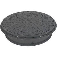 FloPlast Push-Fit Round Restricted Access Chamber Lid 450mm (50785)