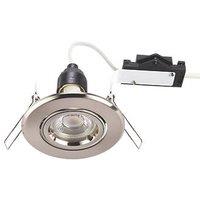 LAP Cast Tilt Downlight Satin Nickel (507KJ)