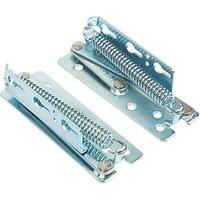 Hafele Zinc-Plated Swing-Up Stays 150mm x 50mm 2 Pack (5084P)