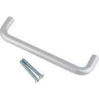 Smith & Locke Fire Rated D Pull Handle Satin Aluminium 19mm x 248mm (5099J)