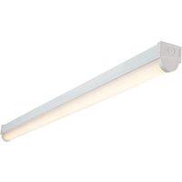 Saxby ViperPro Single 4ft LED Batten With Microwave Sensor 20/31.5W 2800 / 4410lm 240V (509RE)