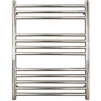 Towelrads 800mm x 600mm 674BTU Stainless Steel Flat Designer Towel Radiator (509RY)